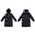 cheap Boy's Downs &amp; Parka Jacket-Kids Boys' Down Jacket Puffer Jacket Outerwear Solid Color Long Sleeve Keep Warm Windproof Coat Casual Daily Basic Black Fall Winter 4 years+