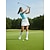 preiswerte Damen Golfschuhe-Damengolfschuhe – stylische, weiße und rosafarbene Sportschuhe mit rutschfester Sohle, süßer Preppy-Stil für Golferinnen, perfekt für Golfplätze, Freizeitaktivitäten im Freien und den Alltag
