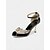 preiswerte Brautmutter/Bräutigammutter-Elegante schwarze Damen-Pumps mit Knöchelriemen und Strassverzierungen, klassische spitze Schuhe für die Mutter der Braut, perfekt für kirchliche Trauungen &amp;formelle Zeremonien