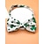 voordelige Accessoires-Herenstropdas van polyester met een tweekleurige klaverprint, perfect voor St. Patrick's Day en carnavalsvieringen.