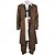 economico Costumi da uomo-Costumi da pirata Jack Sparrow Abiti Costume originale Cosplay for Per uomo Adulti Halloween Carnevale Feste Performance