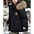 cheap Boy's Outdoor Jackets-Kids Unisex Down Jacket Outdoor Jacket Outerwear Solid Color Long Sleeve Pocket Keep Warm Windproof Coat Outdoor Daily Basic Black White Yellow Winter 5 years+