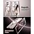 abordables Carcasas Samsung-teléfono Funda Para Samsung galaxia S26 Ultra Plus S25 S25 Edge S24 S23 S22 Plus Ultra Funda Trasera Transparente Magnética Antigolpes Retro TPU