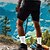 preiswerte Herrensocken-Herren-Socken, 6er-Pack, Crew-Socken, weiß/schwarz, Urlaub, Sport &amp; Outdoor, Alltag, Basic, mittelgroß, Frühling/Herbst, modisch, Freizeit