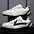 cheap Casual Sneakers-Men's Red and White Sport Sneakers – Stylish Athletic Shoes with Durable Sole and Breathable Upper, Perfect for Running, Sports and Casual Wear