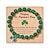 preiswerte Zubehör-Damen-Set aus Armband und Ohrringen mit Kleeblattmotiv aus einer Legierung und Acryl, grüne und weiße Perlen, perfekt für den St. Patrick's Day und den Alltag.