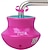 cheap Cat Toys-Modern Cat Laser Gyro Cat Toy, Rose Red