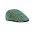 billige Tilbehør-Rutete sixpack-caps for menn til St. Patricks dag, blandet med bomull og polyester, flere fargealternativer, avslappet og vintage avishatt for parader, fester, festivaler og høytidsfeiringer