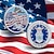 billige 250-års jubilæum for USA-U.S. Air Force Mindesmynt – USA's 250-års Jubilæum Metal Udfordringsmynt Jern Kunst Samler Militær Badge Patriotisk Souvenir Gave til Veteraner  Flyvere Semiquincentennial