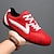 cheap Casual Sneakers-Men's Red and White Sport Sneakers – Stylish Athletic Shoes with Durable Sole and Breathable Upper, Perfect for Running, Sports and Casual Wear
