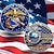 billige 250-års jubilæum for USA-250-års jubilæum mindemønt fra Marine Corps samler mønter holdbare metal display mønter til samlere  gaveidé patriotisk militært tema semikvadrigentennial