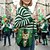billige tilbehør-Dame crossbody-taske til St. Patricks Day, fløjlspolyester med katte- og trekløverprint, flere designs, perfekt til højtider og hverdagsbrug