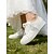 cheap Bride-Bridal Lace Wedding Sneakers – Elegant Ivory Low-Top Sneakers with Satin Ribbon Laces and Rhinestone Detail for Brides and Special Occasions