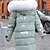 preiswerte Mädchen Daunen- und Parkajacke-Kinder Mädchen Daunenjacke Daunenjacke Einfarbig Sport Tasche warm halten Winddicht Outdoor Mantel Oberbekleidung 4-12 Jahre Winter Rosa Grün