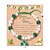 preiswerte Zubehör-Damen-Set aus Armband und Ohrringen mit Kleeblattmotiv aus einer Legierung und Acryl, grüne und weiße Perlen, perfekt für den St. Patrick's Day und den Alltag.