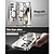 abordables Carcasas Samsung-teléfono Funda Para Samsung galaxia S26 Ultra Plus S25 S25 Edge S24 S23 S22 Plus Ultra Funda Trasera Transparente Magnética Antigolpes Retro TPU