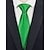 ieftine Accesorii-Cravată bărbătească din satin verde cu tema Sfântul Patrick, multiple nuanțe de verde, material fin din poliester, cravată în stil clasic și festiv pentru parade, petreceri, nunți și sărbători