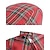 billige Tilbehør-Rutete sixpack-caps for menn til St. Patricks dag, blandet med bomull og polyester, flere fargealternativer, avslappet og vintage avishatt for parader, fester, festivaler og høytidsfeiringer