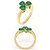 billiga Tillbehör-Damring med klövermotiv för St. Patricks dag, kopparmaterial, eleganta irländska lyckosmycken för damer, perfekt för högtidsfiranden, parader, fester och festliga kläder