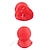 preiswerte Zubehör-Herren Polyester Spaßvogel Mardi Gras Hut und Clownnose-Set – perfekt für Karneval und Maskenpartys
