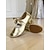 economico Scarpe per balli latini-scarpe da ballo professionali dorate da donna - tacchi glitterati con fiocco, calzature da palcoscenico in stile retrò per spettacoli di fine anno &amp;eventi da sala da ballo