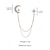 abordables Boda ACC-Broche de aleación con forma de luna y estrella de diamantes falsos para hombre, disponible en oro y plata, perfecto para bodas y eventos formales.
