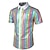 voordelige Bovenkanten-Retro vintage Jaren '70 Schijf Blouse / overhemd Kostuum Voor heren Carnavalskostuum Halloween Carnaval Maskerade Prestatie Feest / Uitgaan Toneel Hemd Lente zomer