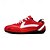 cheap Casual Sneakers-Men's Red and White Sport Sneakers – Stylish Athletic Shoes with Durable Sole and Breathable Upper, Perfect for Running, Sports and Casual Wear