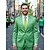 ieftine Accesorii-Cravată bărbătească din satin verde cu tema Sfântul Patrick, multiple nuanțe de verde, material fin din poliester, cravată în stil clasic și festiv pentru parade, petreceri, nunți și sărbători