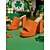 billige St. Patricks Day-grønne platåsko med hæler til dame, satengsko med åpen tå til fest til St. Patricks dag
