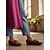 ieftine Mocasini de Damă-Mocasi de damă din suede – Loaferii cu influențe boho cu franjuri și detalii cu șiret pentru ieșiri casual călătorii și purtare zilnică