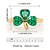 billiga Tillbehör-Damring med klövermotiv för St. Patricks dag, kopparmaterial, eleganta irländska lyckosmycken för damer, perfekt för högtidsfiranden, parader, fester och festliga kläder