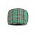 billige Tilbehør-Rutete sixpack-caps for menn til St. Patricks dag, blandet med bomull og polyester, flere fargealternativer, avslappet og vintage avishatt for parader, fester, festivaler og høytidsfeiringer