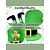 billiga St Patricks Day-Grön herrhatt med leprechaunmotiv för St. Patrick's Day, polyestermaterial med guldfärgad shamrock, perfekt för St. Patrick's och karnevalsfiranden, roligt och festligt tillbehör