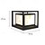economico Lampioni-Esterno Moderno Lampade da Parete per Esterni Esterno Metallo PVC Luce a muro 110-120V 220-240V 20 W