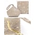 abordables Mariage ACC-Pochette de soirée pour femme en polyester ornée de perles, disponible en plusieurs couleurs, design élégant pour les mariages et les événements formels.