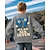 billiga Pojkens 3D Roliga Humor-Unisex Pojkar 3D Grafisk Rolig slang 67 Tröja Pullover Långärmad 3D-tryck Vår Höst Aktiv Mode Streetwear Barn 4-12 år Rund hals Ledigt Dagligen Utomhus Normal