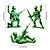 economico Sculture-divertenti soldatini verdi, eccentrico compagno di scrivania, decorazione giocosa, regalo divertente per la casa o l'ufficio, statuette militari uniche con carattere