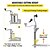 cheap Kitchen Set-Commercial Can Opener, 18.9 Inches Long, Manual Stainless Steel for Cans Up to 11.8 Inches High, Fixed with Clamp or Screws, Ergonomic Rotating Handle and a Spare Blade