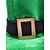 billige tilbehør-Herresæt med leprechaunhat og kunstskæg til St. Patricks Day, grøn irsk høj hat med aftageligt kunstskæg, blødt polyestermateriale, flerfarvede muligheder til parade-, fest- og festivaltøj
