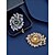 abordables Mariage ACC-Broche pour femme en alliage avec perle d'imitation, coloris or et argent, élégant motif de feux d'artifice en spirale, idéale pour les mariages et les dîners formels.