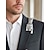 abordables Mariage ACC-Broche tigre pour homme en alliage, disponible en or et argent, ornée de cristaux, accessoire élégant pour mariages et dîners.