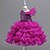 abordables Vestidos de Niña de Flores-Vestido de Niña Florista Chica Vestido formal Atuendo de boda Fiesta Boda Formal Elegante Adorable Princesa Retazos Malla Color sólido Sin Mangas Cuello Barco Amarillo Rosa 4 años +