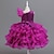 abordables Vestidos de Niña de Flores-Vestido de Niña Florista Chica Vestido formal Atuendo de boda Fiesta Boda Formal Elegante Adorable Princesa Retazos Malla Color sólido Sin Mangas Cuello Barco Amarillo Rosa 4 años +