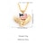baratos Acessórios-Colar masculino em liga metálica com pingente de águia e bandeira americana, disponível em ouro e prata, ideal para o Dia da Independência e comemorações do 250º aniversário.