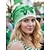 abordables Accesorios-Polaina para el cuello para mujer del Día de San Patricio: varios patrones, material estampado de poliéster, uso versátil como polaina para el cuello o cubierta facial, perfecta para celebraciones festivas.