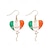 billige tilbehør-Dame St. Patricks Day øreringe i legering, flermønstrede shamrock- og leprechaun-designs, sjove festlige smykker i irsk stil til julefester, parader og festtøj