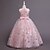economico Abiti da Fiori-Abito da damigella d'onore bambina Ragazze Abito formale Abiti da sposa Feste Matrimonio Formale Formale Abito per la Prima Comunione Cerniera Rete Tinta unica Senza Maniche Girocollo Bianco Rosa Dai