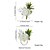 voordelige Huwelijk ACC-Corsage en boutonnière van kunstbloemen voor heren – gemengde materialen – perfect voor bruiloften en feesten