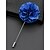 preiswerte Hochzeit ACC-Anstecknadel aus Polyester mit Blumenmuster für Herren, mehrfarbige Stoffblume, eleganter minimalistischer Stil für Trauzeugen, Hochzeiten, formelle Abendessen, Bankette und Abendveranstaltungen